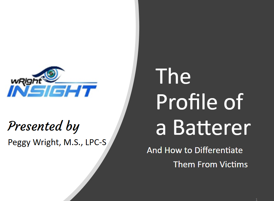 The Profile of a Batterer